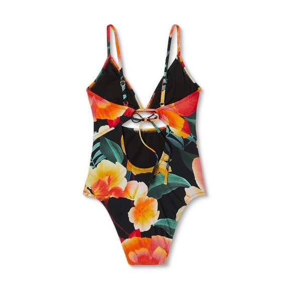 Shade & Shore keyhole front one piece swimsuit - Picture 7 of 8